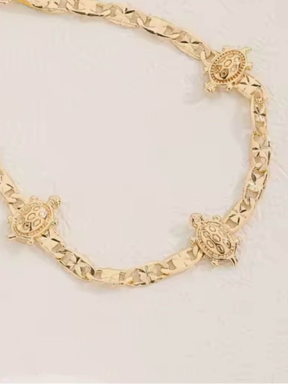 18k Turtle Bracelet - Picture 5 of 9